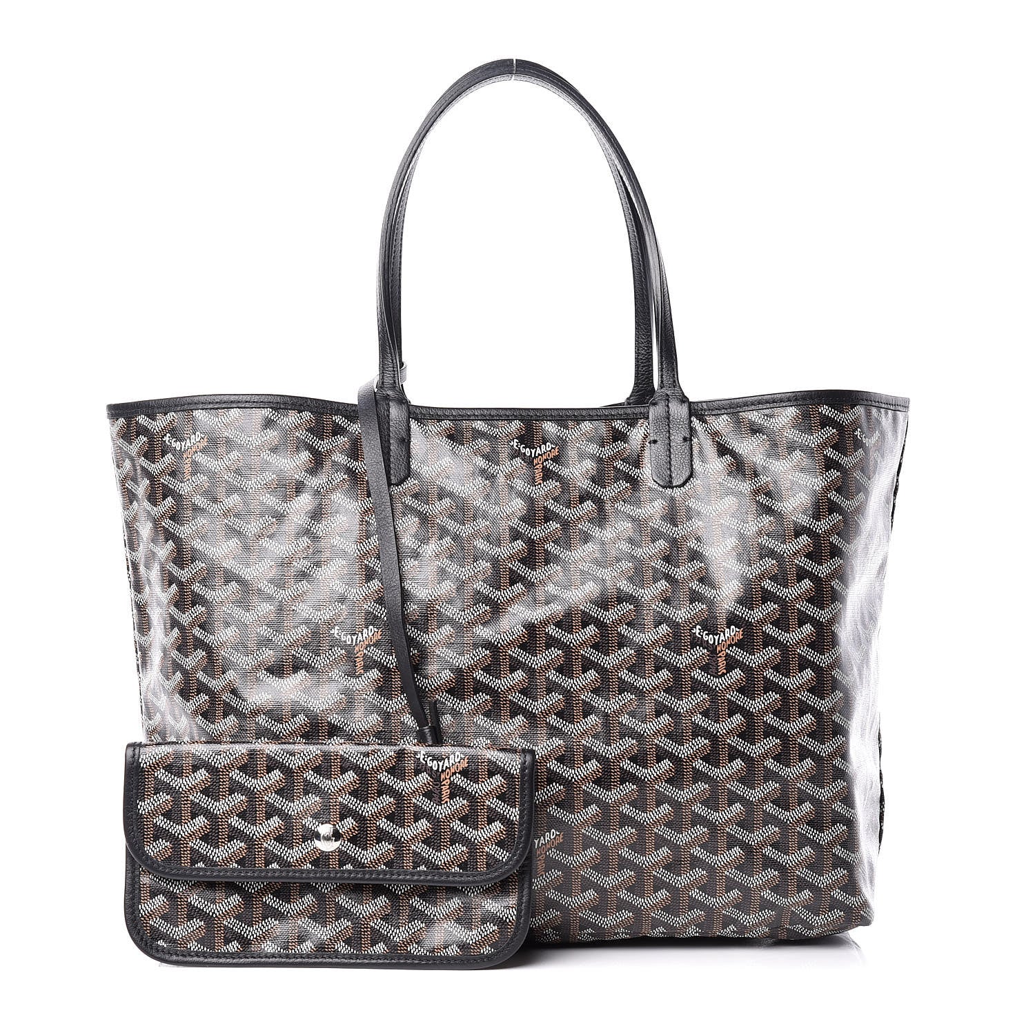Goyard Goyardine Saint Louis PM Black 1 of 10