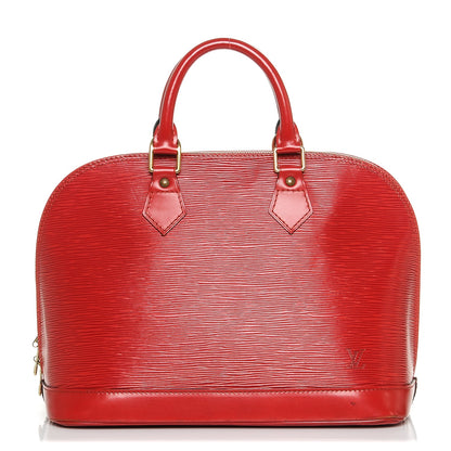 Louis Vuitton Epi Alma PM Castillan Red 1 of 6