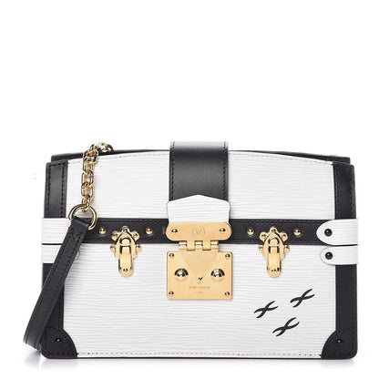 Louis Vuitton Epi Trunk Clutch White 1 of 7