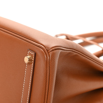 Hermes Courchevel Birkin 30 Gold 9 of 20