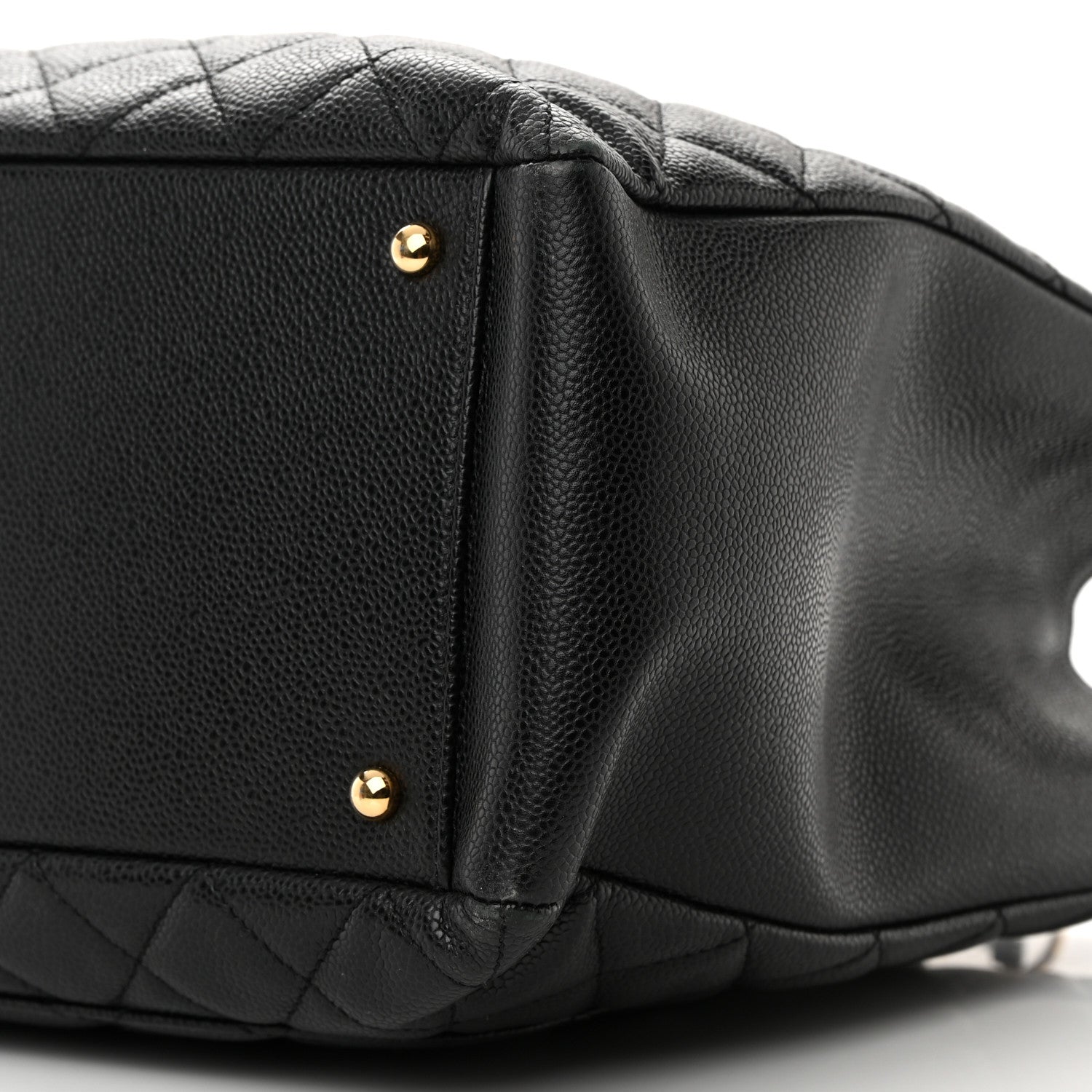 Chanel Caviar Quilted XL Grand Shopping Tote GST Black 10 of 14