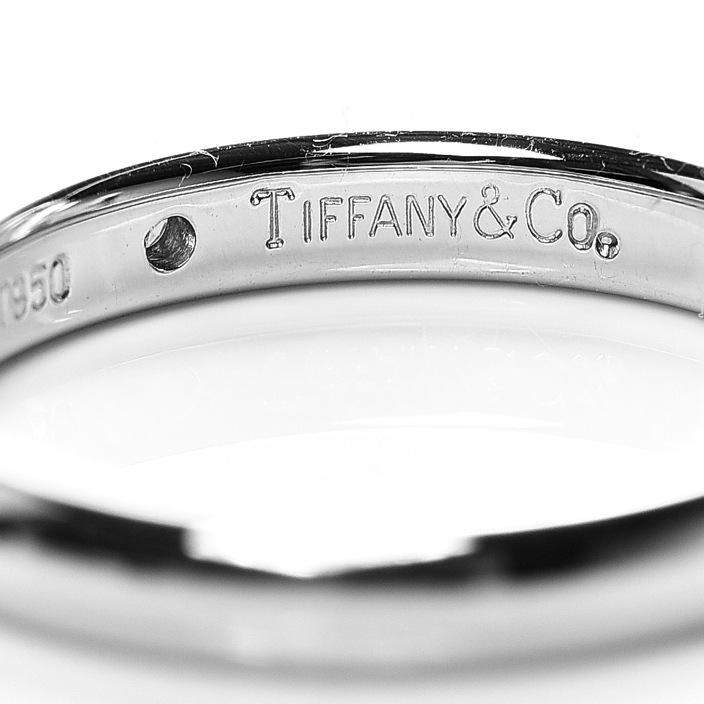 Platinum Diamond Elsa Peretti Band Ring 49 5