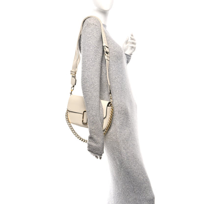Marc Jacobs Calfskin The J Marc Shoulder Bag Cloud White 2 of 10