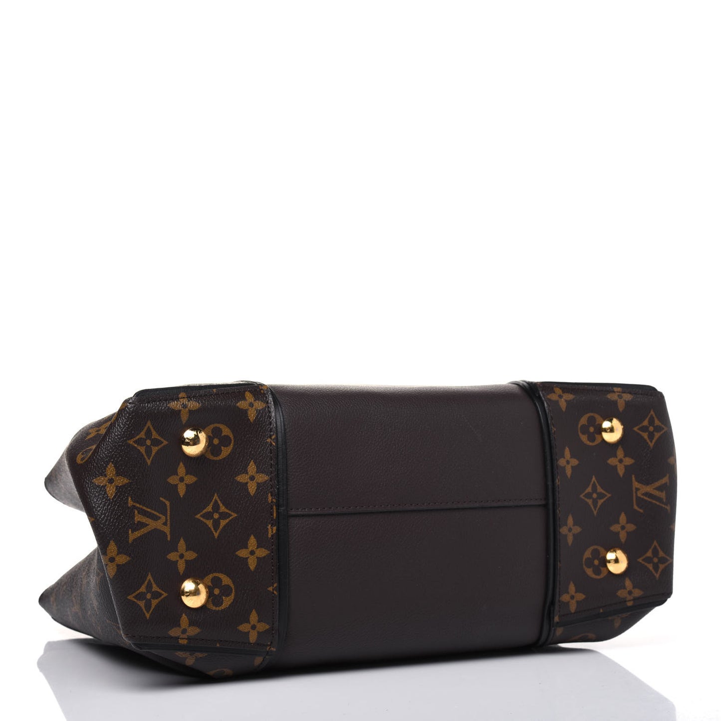 Veau Cachemire Monogram Tote W PM Chocolate