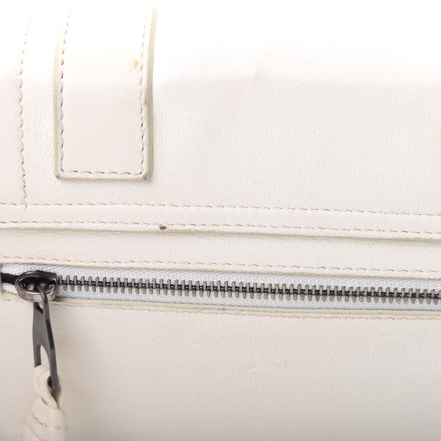 Proenza Schouler Lambskin Fringe PS1 Chain Wallet White 14 of 14