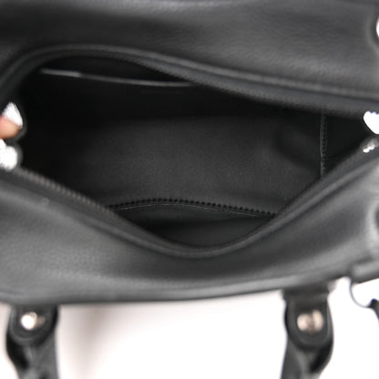Balenciaga Grained Calfskin Neo Classic Black Hardware Mini City Black 5 of 10