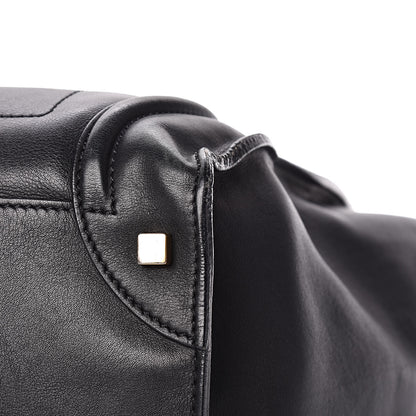 Celine Smooth Calfskin Mini Luggage Black 28 of 29