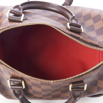 Louis Vuitton Damier Ebene Speedy Bandouliere 25 7 of 8