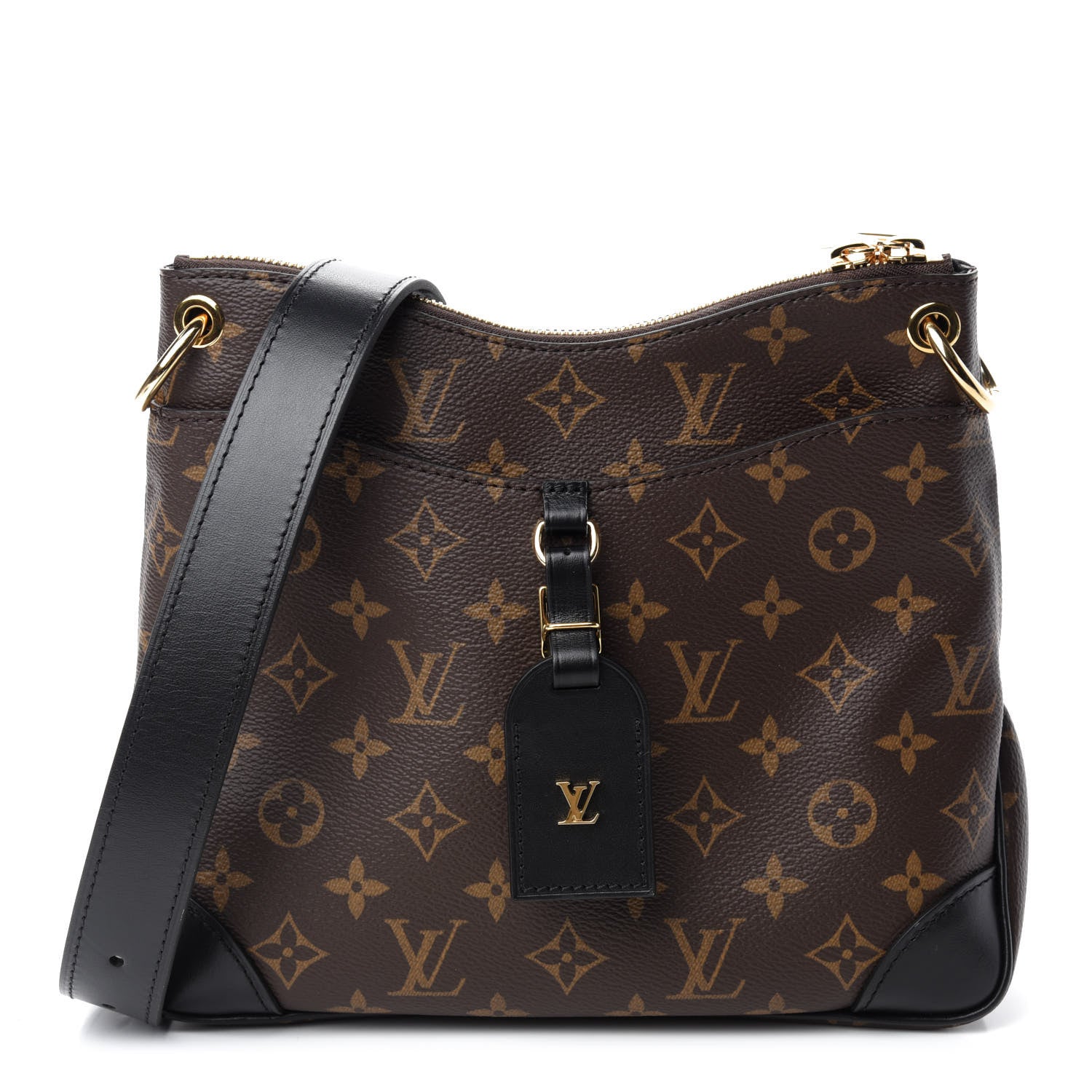 Louis Vuitton Monogram Odeon PM Black 1 of 11