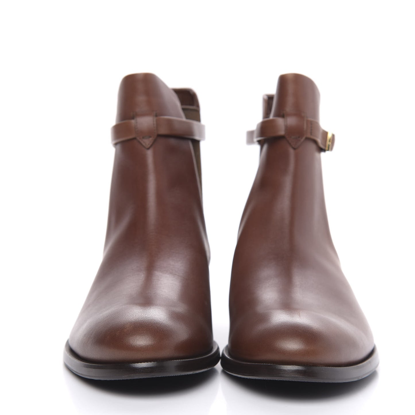 Calfskin Loyalty Flat Ankle Boots 38.5