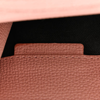 Burberry Grainy Calfskin Vintage Check Small Macken Crossbody Bag Ash Rose 8 of 16