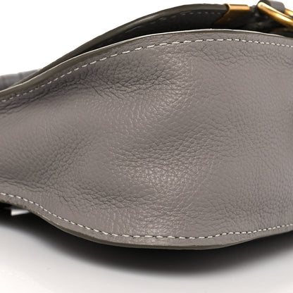 Chloe Calfskin Mini Marcie Satchel Cashmere Grey 8 of 9