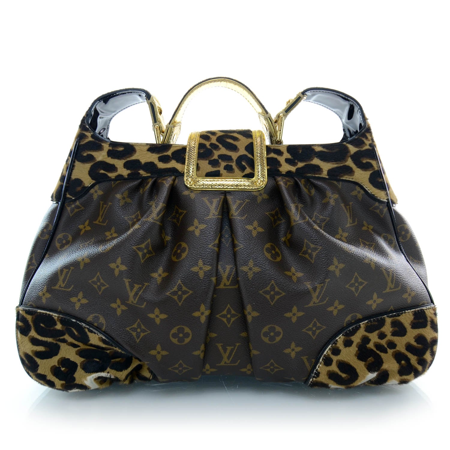 Louis Vuitton Monogram Leopard Polly 3 of 8