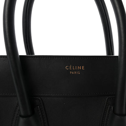 Celine Smooth Calfskin Mini Luggage Black 8 of 10
