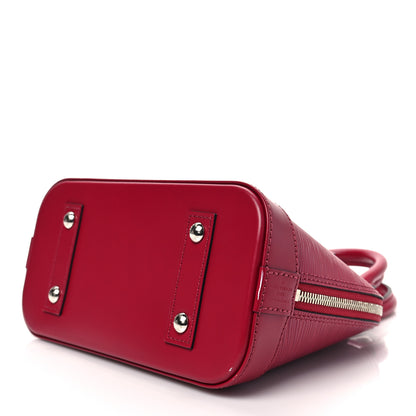 Louis Vuitton Epi Jacquard Alma BB Raspberry 7 of 7