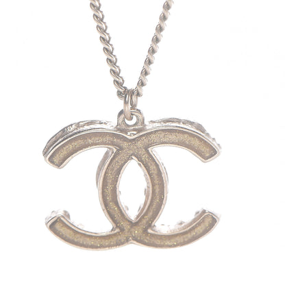 Chanel Pearl CC Pendant Necklace Gold 5 of 8