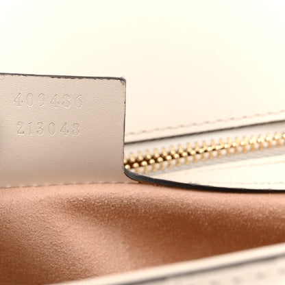 Gucci Guccissima Medium Padlock Shoulder Bag Mystic White 7 of 14