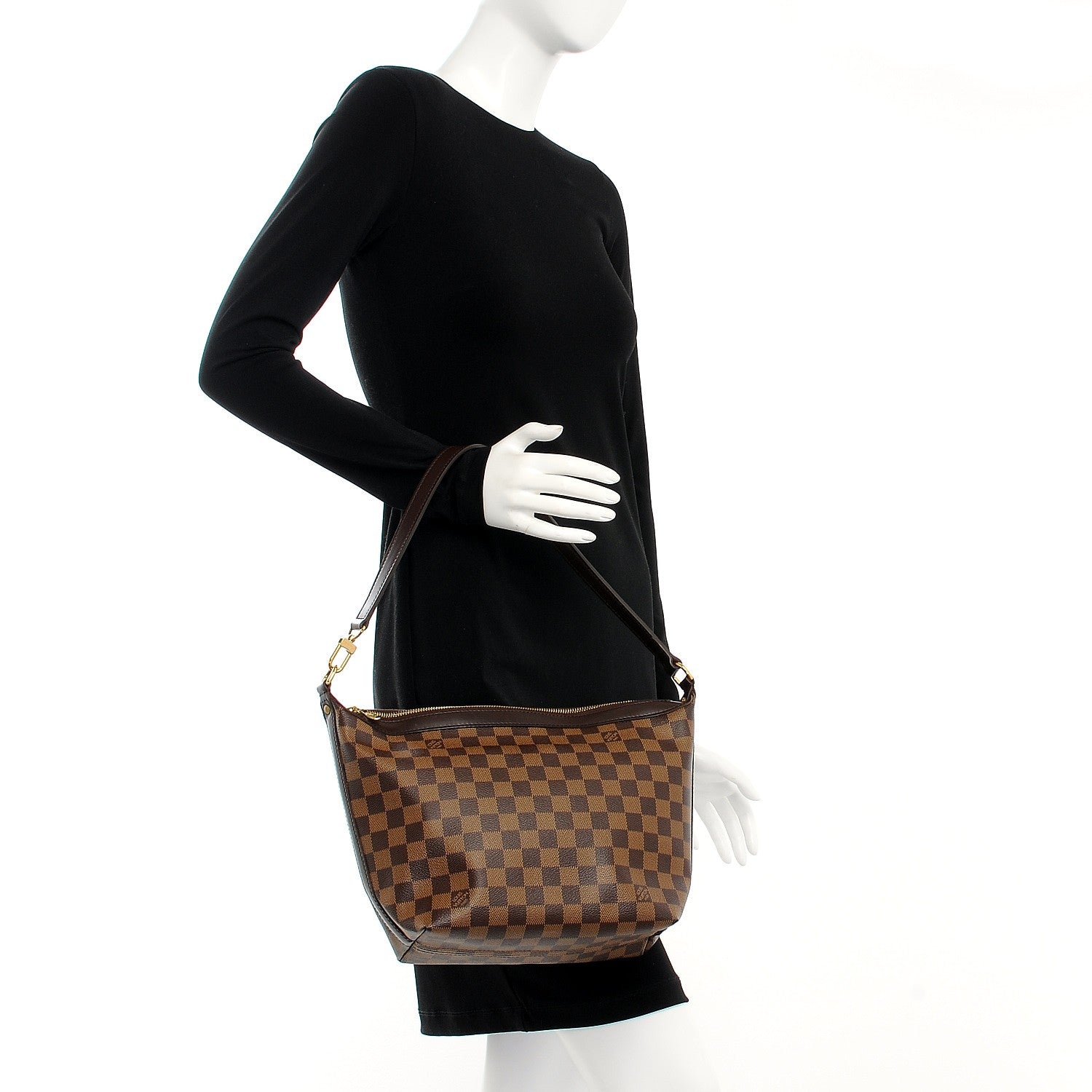 Louis Vuitton Damier Ebene Illovo MM 3 of 15