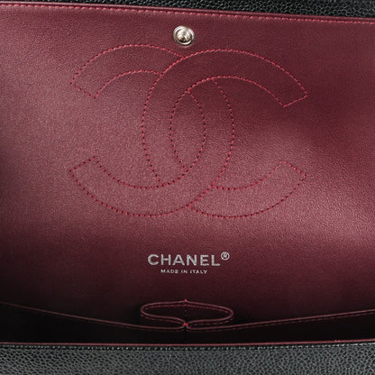Chanel Caviar Quilted Jumbo Double Flap Black 6 of 8