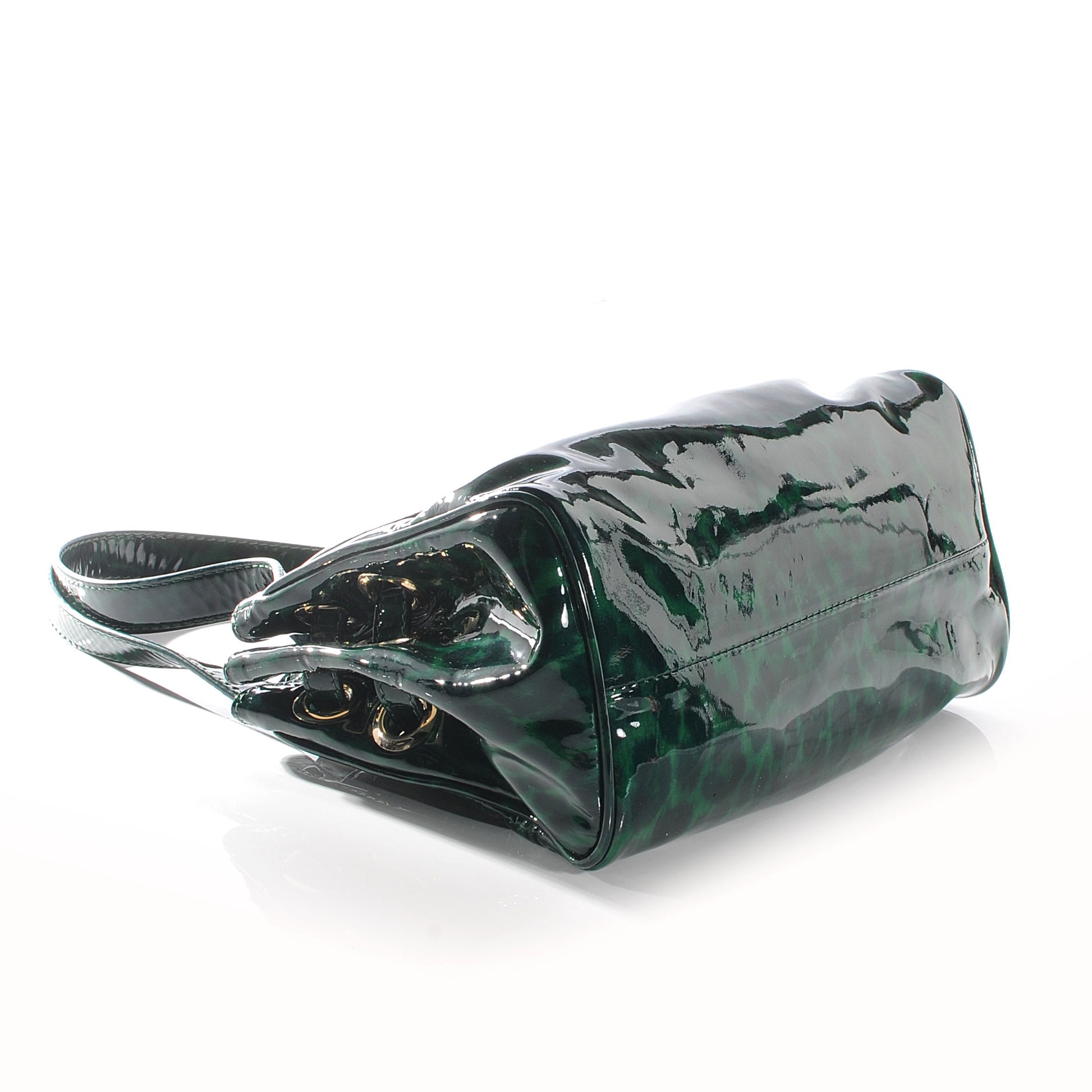 Jimmy Choo Patent Leopard Ramona 4 of 7