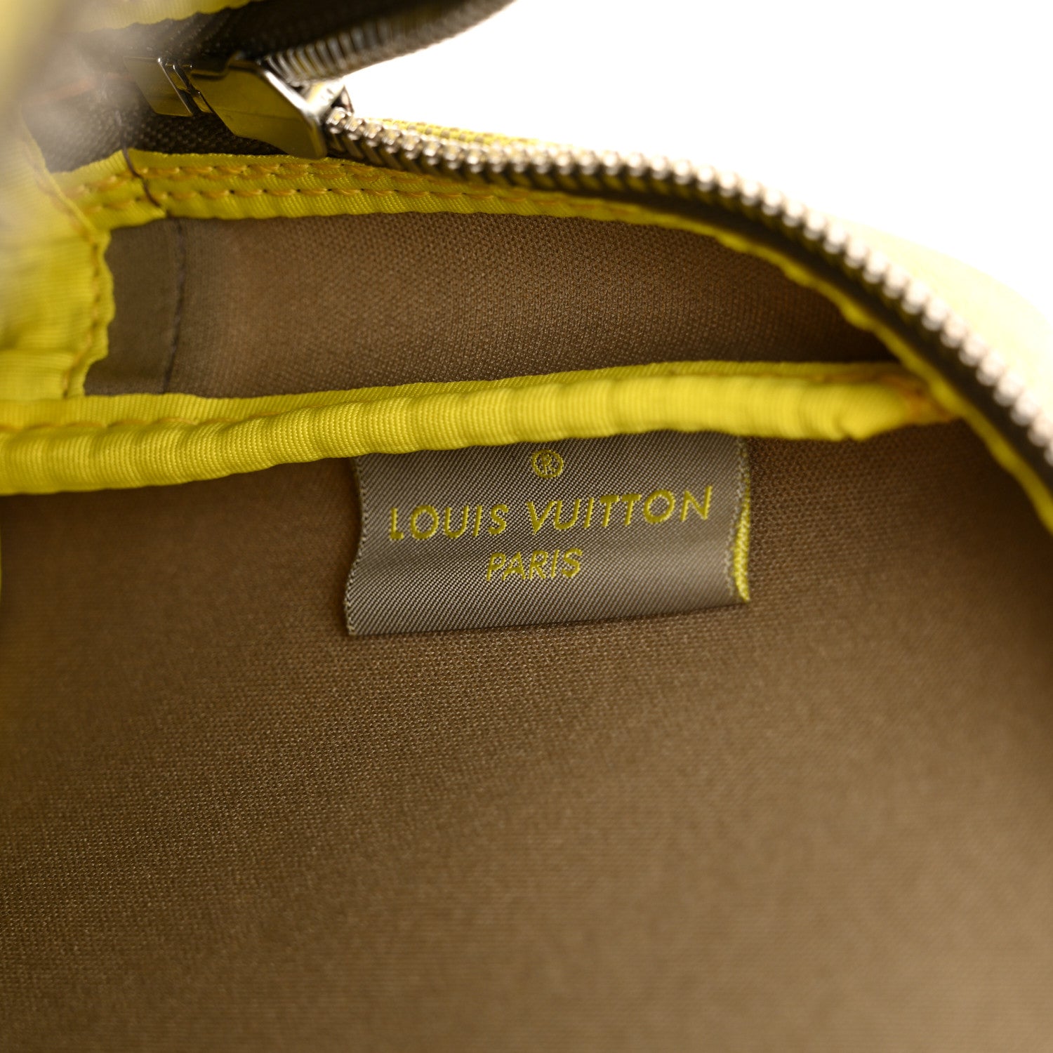 Louis Vuitton Damier Geant Americas Cup Bag Yellow 6 of 10