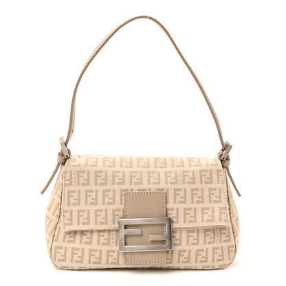 Fendi Zucchino Cuoio Mini Mama Baguette Beige Tortora Pietra 1 of 9