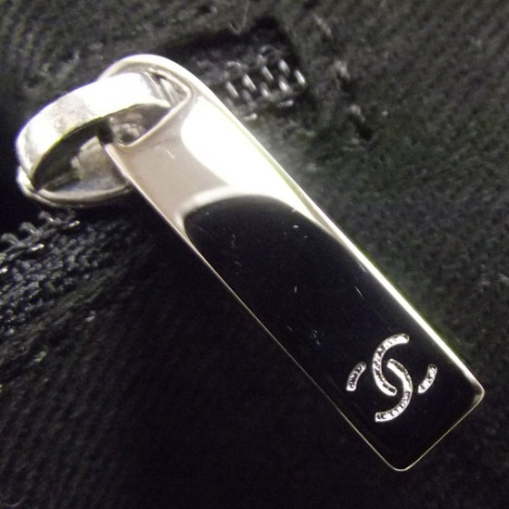 Chanel Lambskin Messenger Tote Black 10 of 12