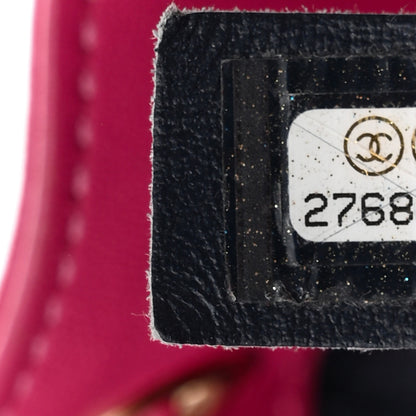 Chanel Lambskin CC Mania Backpack Pink 7 of 12