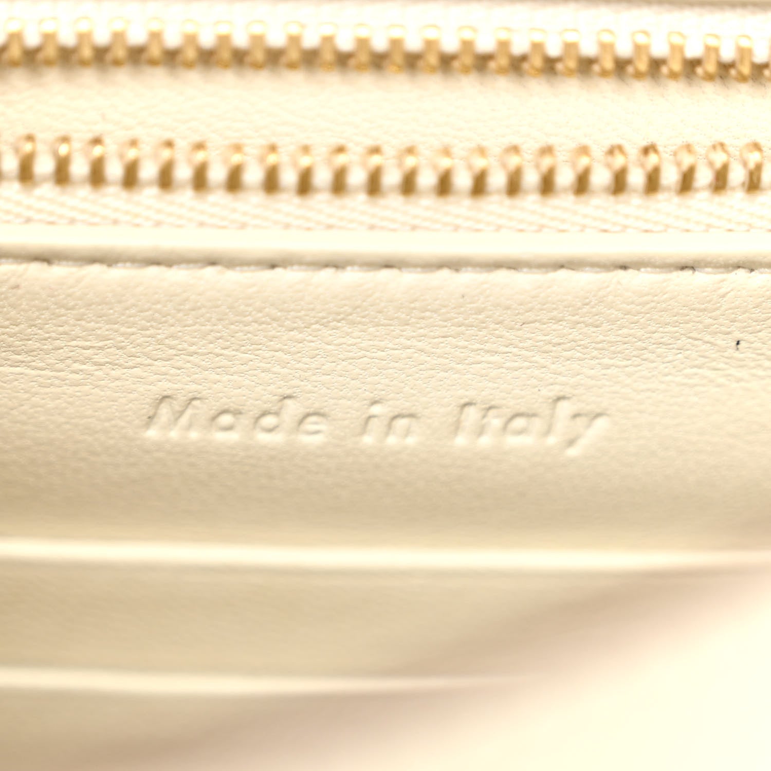 Celine Grained Calfskin Small Trotteur White 6 of 12