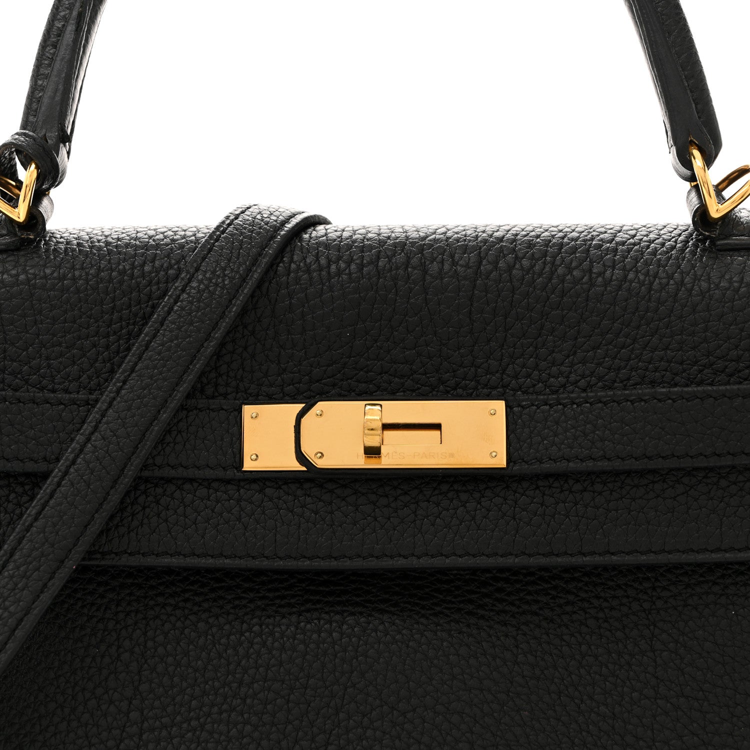 Hermes Togo Kelly Retourne 35 Black 9 of 18