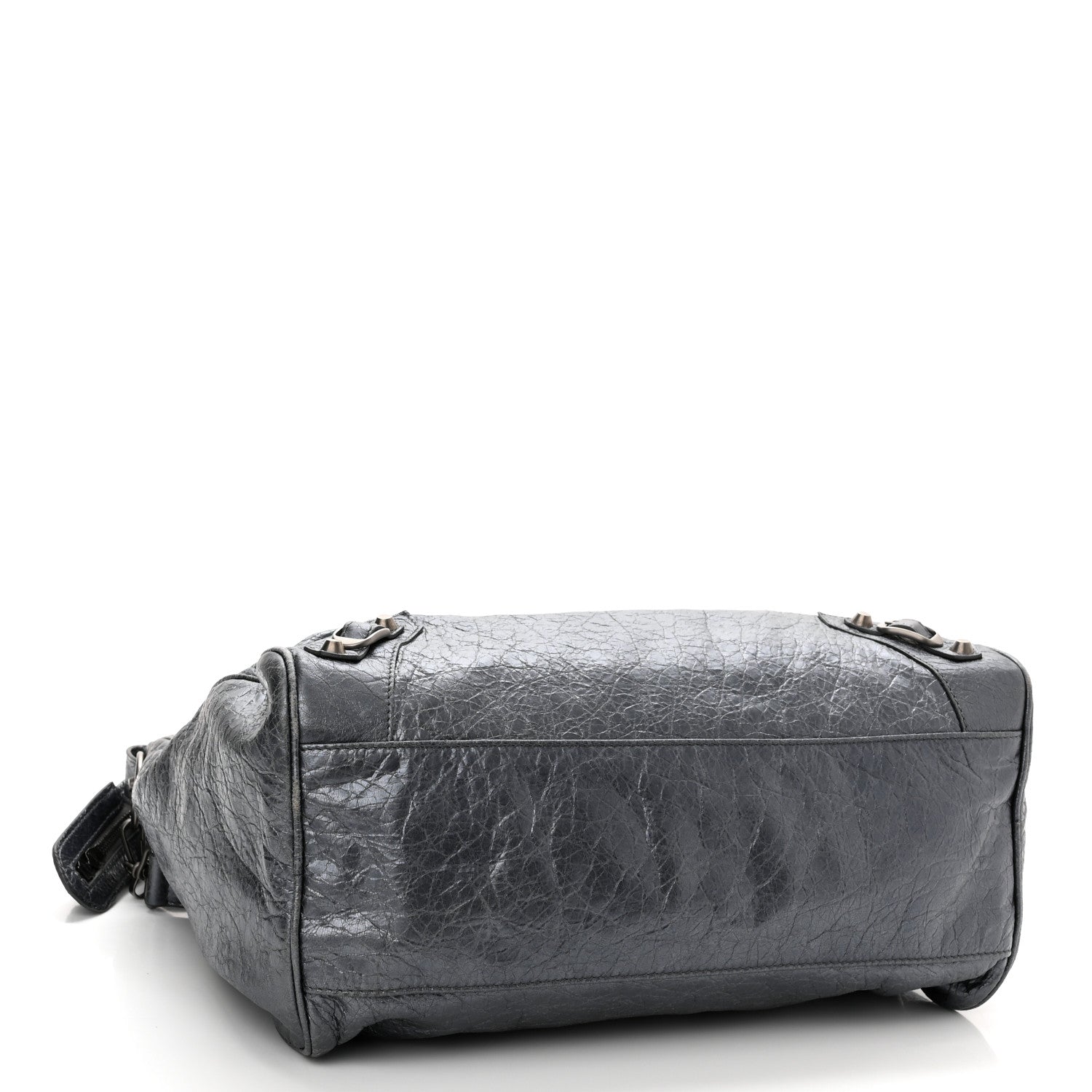 Balenciaga Metallic Agneau Classic Hardware Argent Fonce 4 of 10