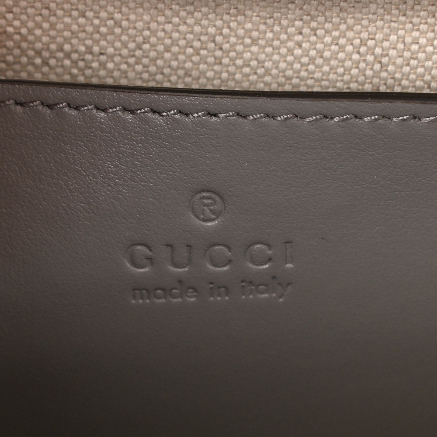 Gucci Calfskin GG Matelasse Small Slim Chain Shoulder Bag Dusty Grey Natural 6 of 11