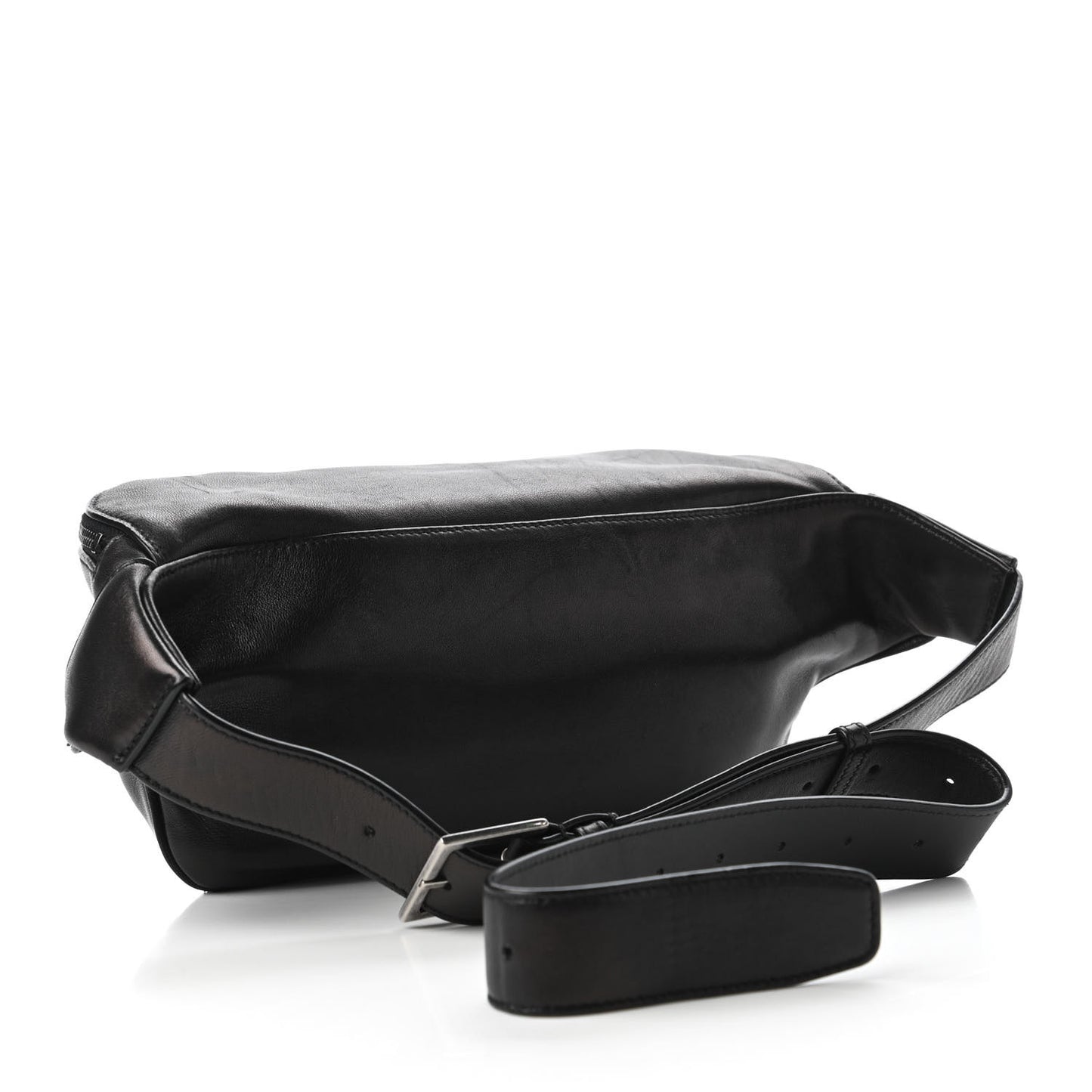 Calfskin Monogram Belt Bag Black