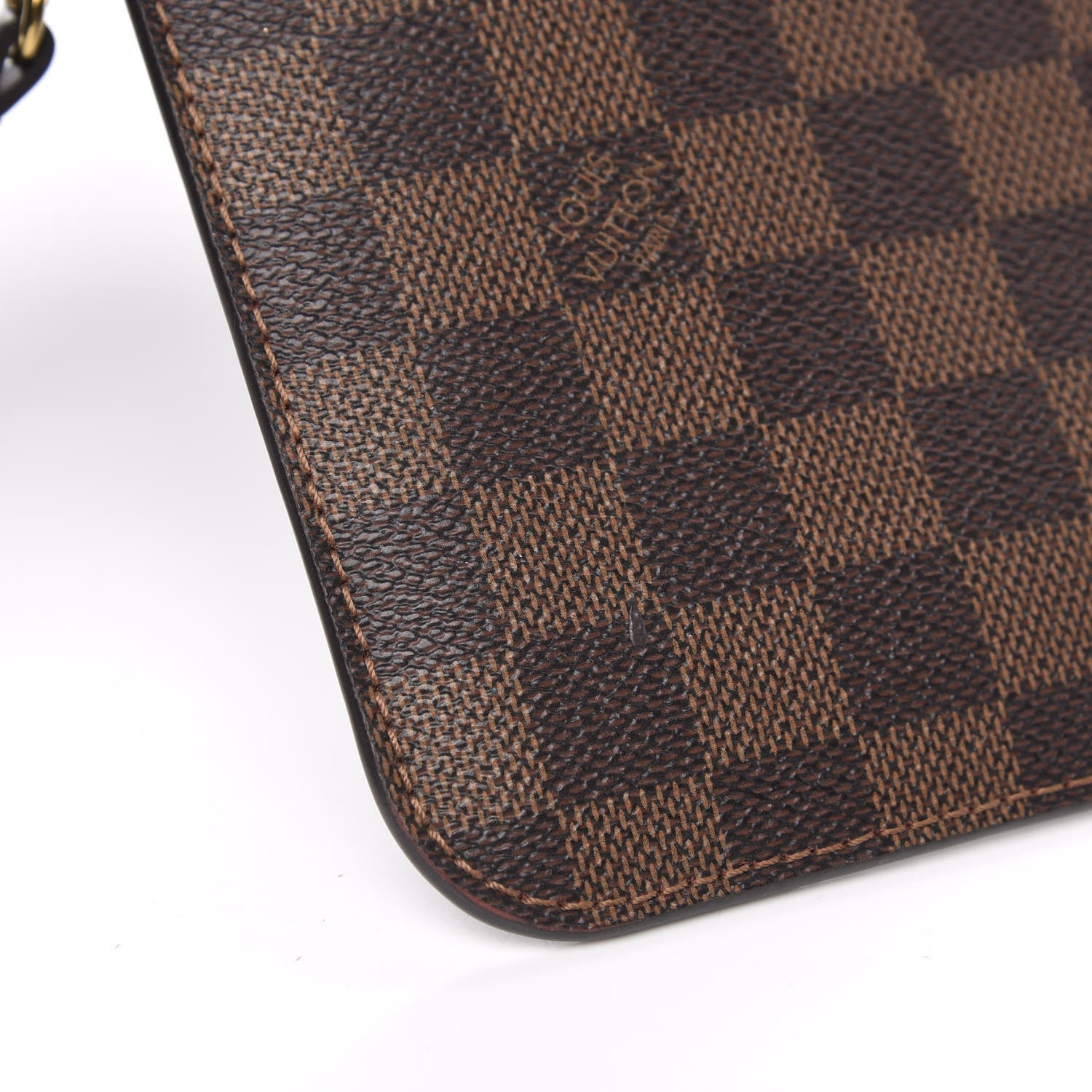 Louis Vuitton Damier Ebene Neverfull MM GM Pochette 7 of 9