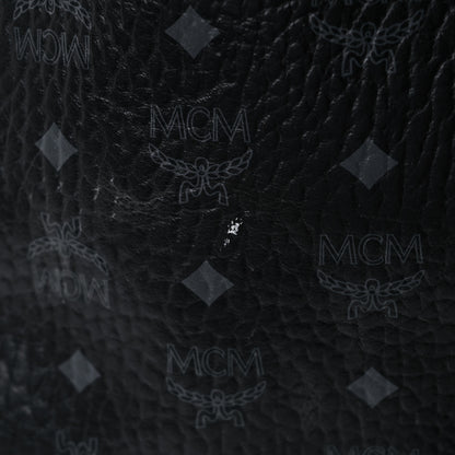 MCM Visetos Medium Project Reversible Shopper Tote Black 16 of 22