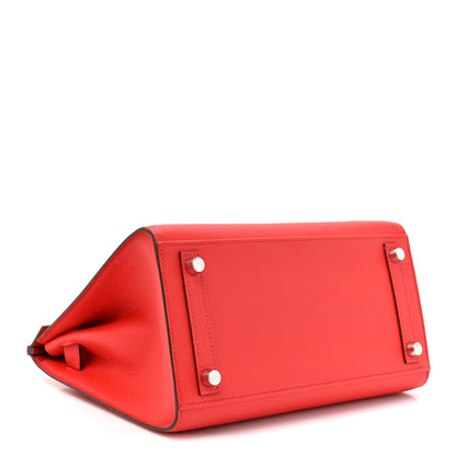 Hermes Epsom Birkin Sellier 25 Rouge De Coeur 4 of 16