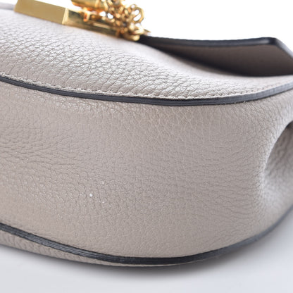 Chloe Grained Lambskin Mini Drew Shoulder Bag Motty Grey 10 of 11