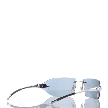 Cartier Panthere De Sunglasses Silver 4 of 8
