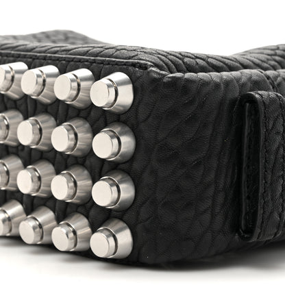 Alexander Wang Pebbled Lambskin Small Ricco Shoulder Bag Black 8 of 9