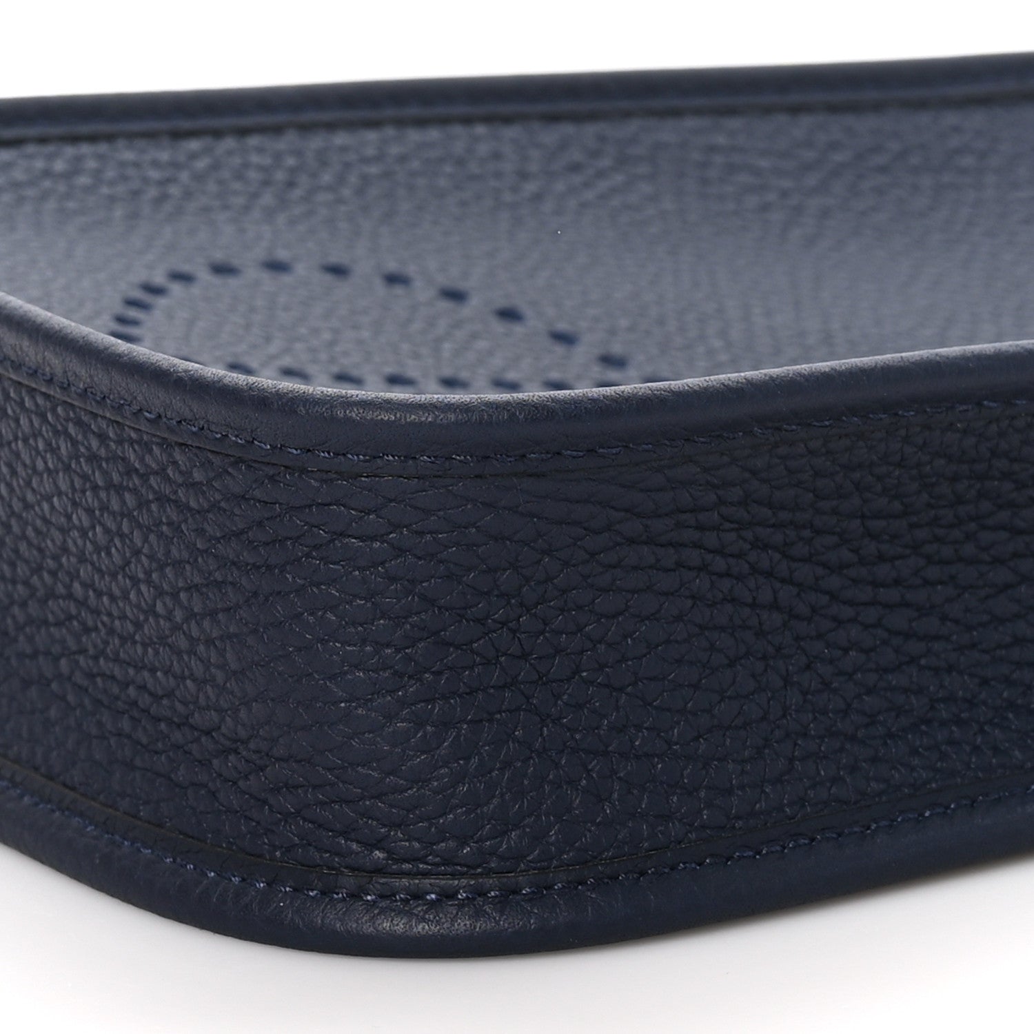 Hermes Taurillon Clemence Amazone Evelyne TPM Bleu Nuit Bleu Indigo 10 of 11