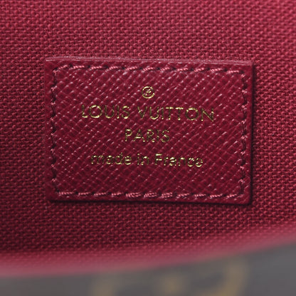 Louis Vuitton Monogram Pochette Felicie Chain Wallet Fuchsia 8 of 10