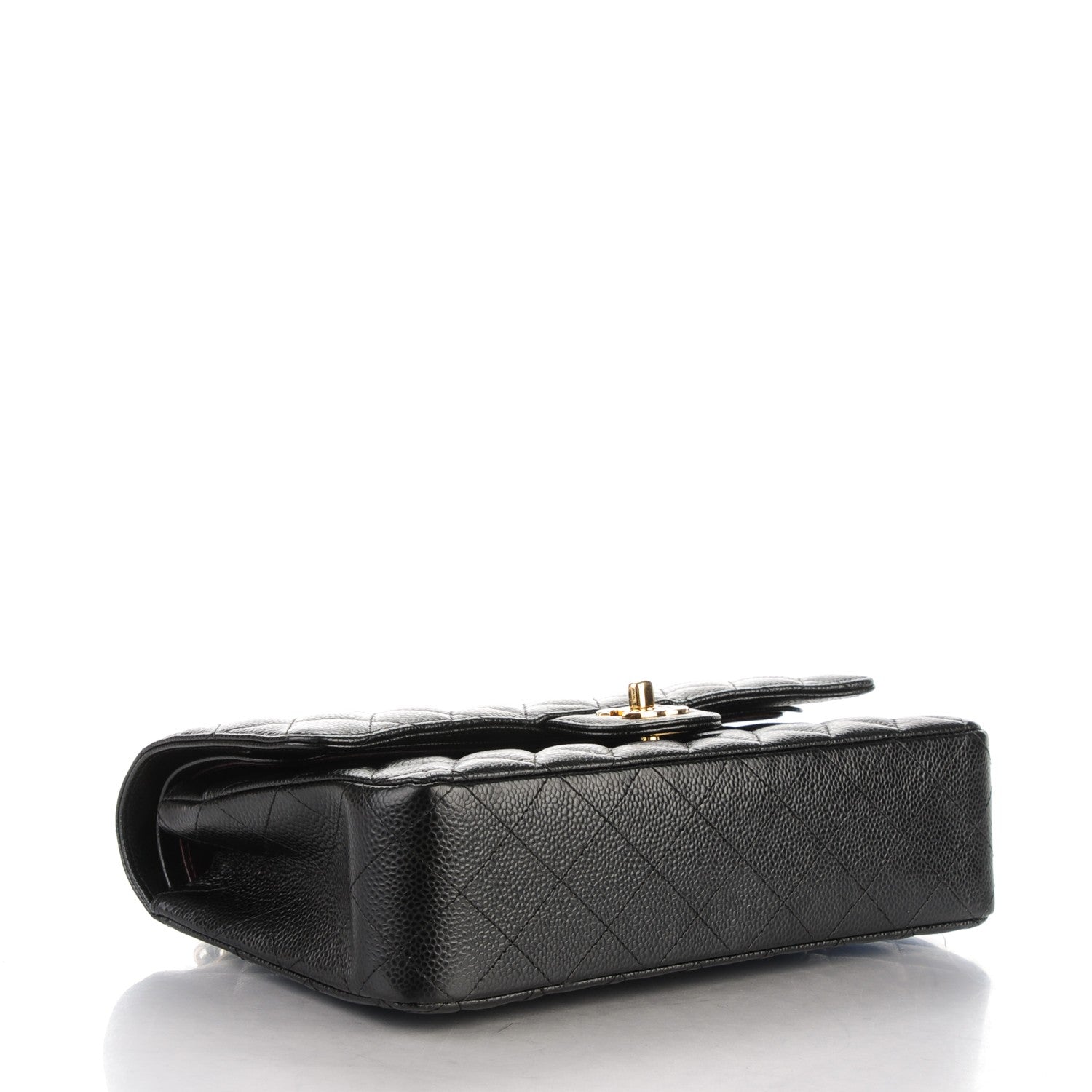 Chanel Caviar Quilted Medium Double Flap Black 4 of 8