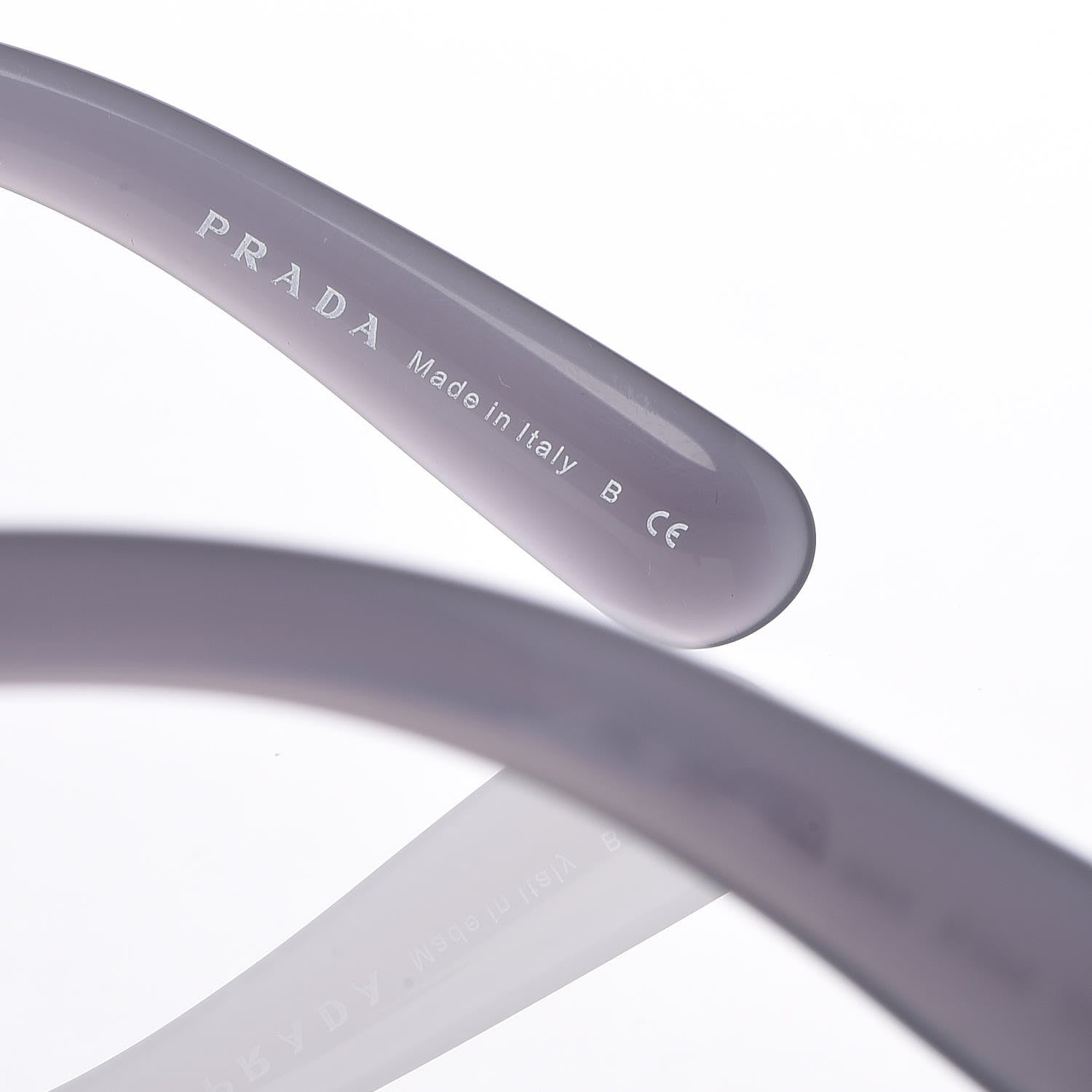 Prada Acetate Baroque Sunglasses SPR 27O Grey 6 of 7