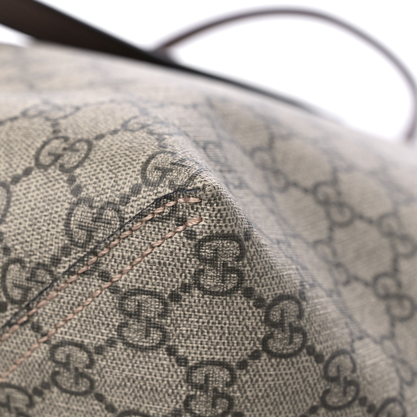 GG Supreme Monogram Medium Ophidia Shopping Tote Ebony