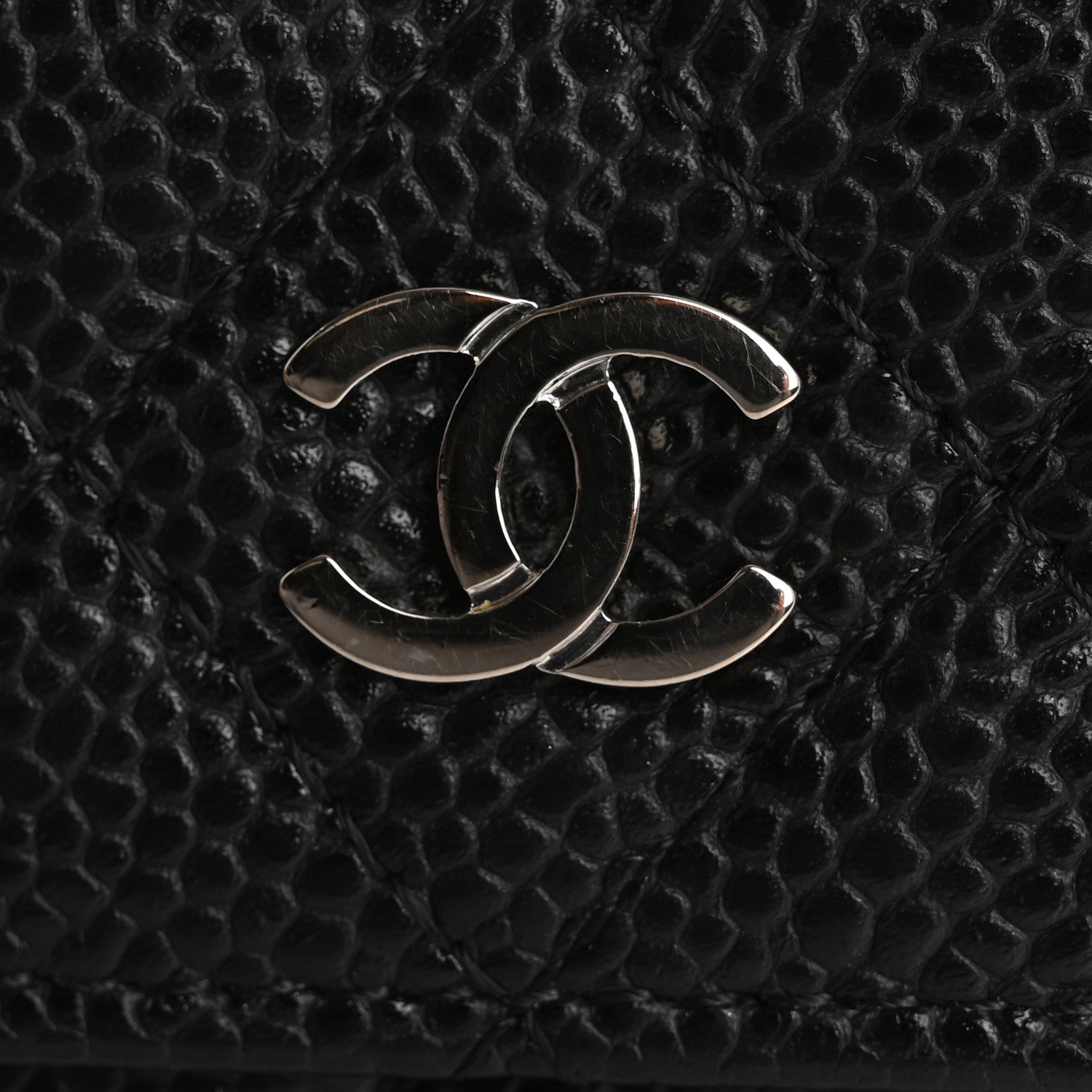 Chanel Caviar Quilted Flap Card Holder Black 14 of 15