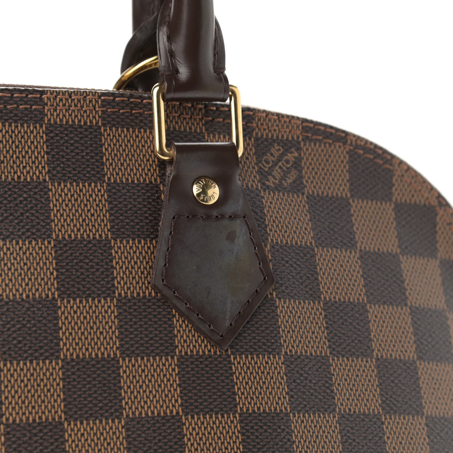Louis Vuitton Damier Ebene Alma PM 12 of 14