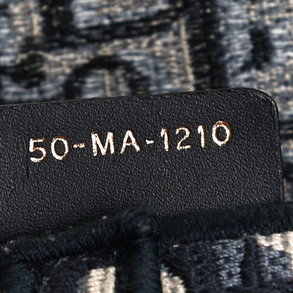 Christian Dior Oblique Slim Saddle Pouch Blue 7 of 11