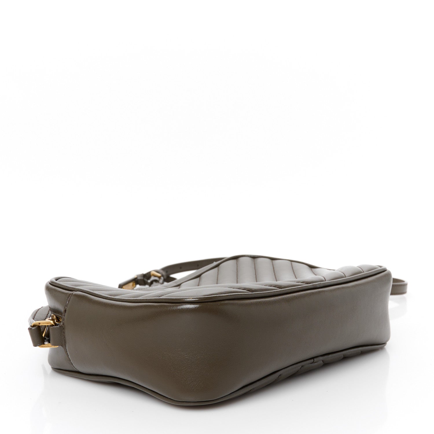 Saint Laurent Calfskin Matelasse Monogram Lou Camera Bag Light Musk 4 of 10