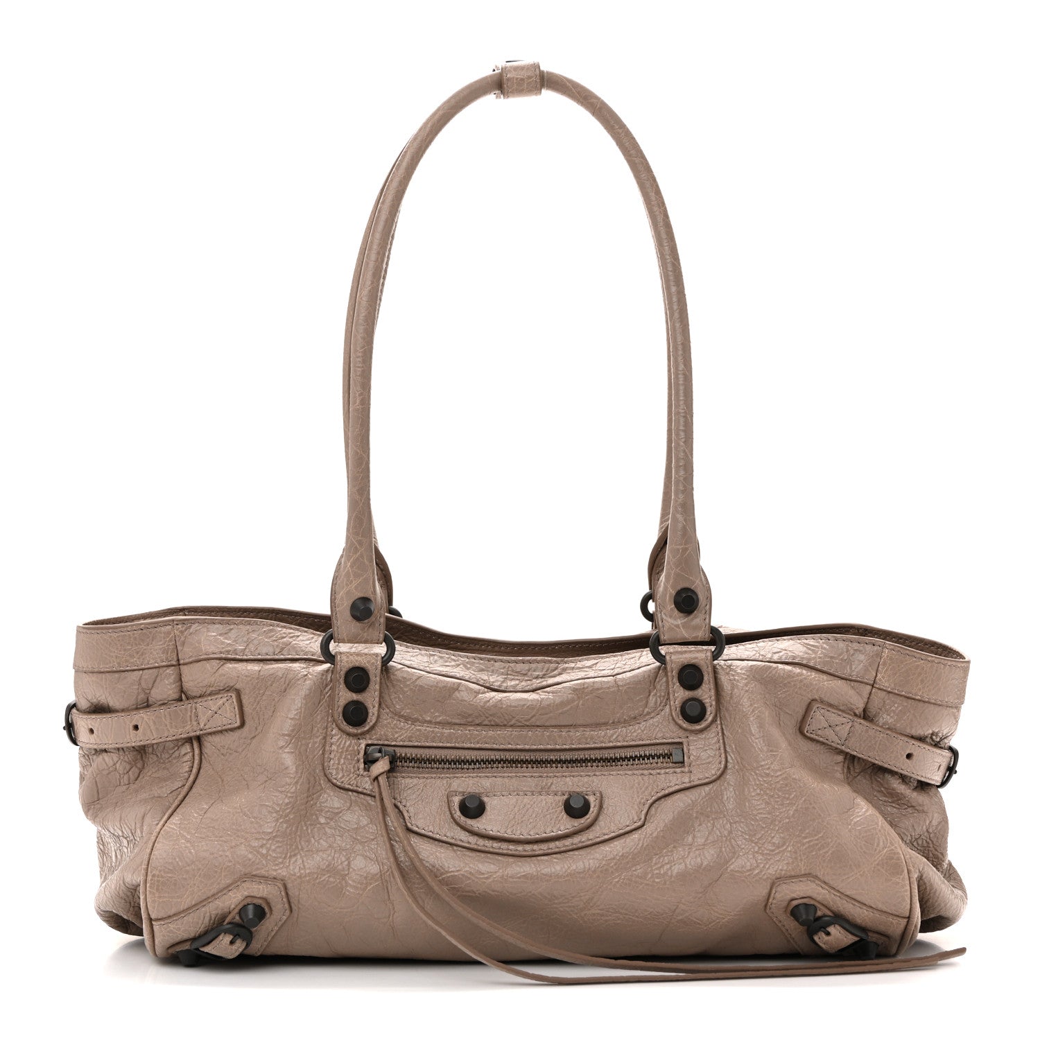 Balenciaga Agneau Arena Classic Hardware East West Le City Sesame 1 of 10