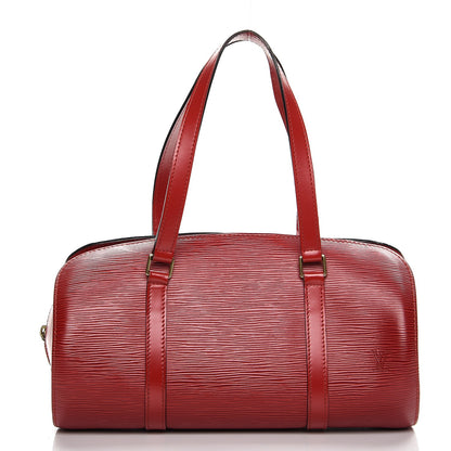 Louis Vuitton Epi Soufflot Castillan Red 3 of 9